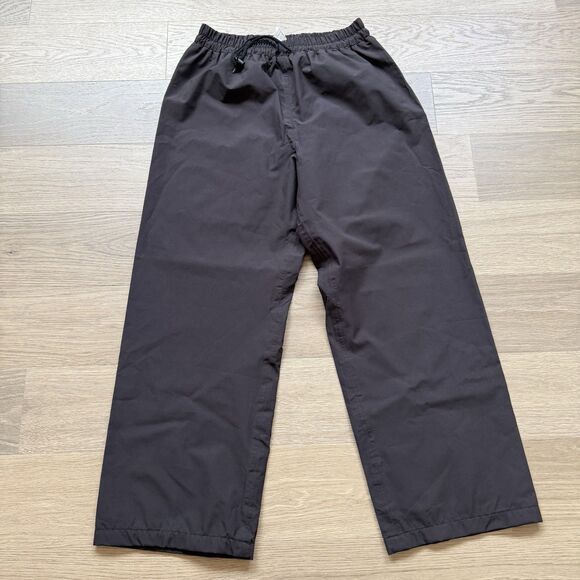 Walls Pants Men Large Regular Black Nylon Weatherproof Outdoor Camping - Picture 1 of 10